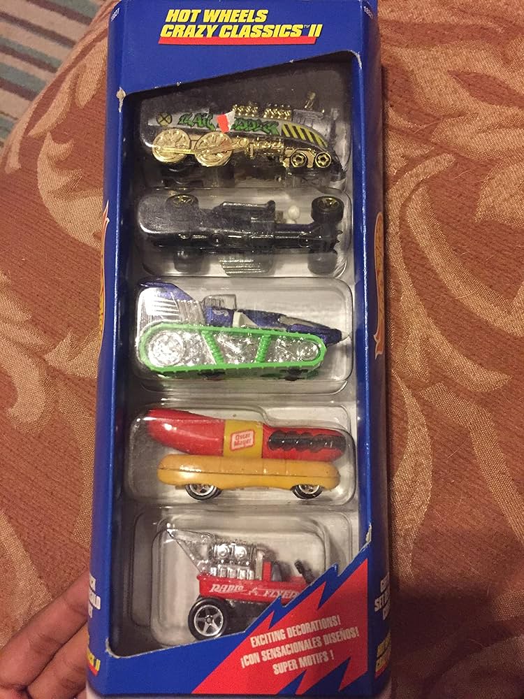 Amazon.com: Hot Wheels Crazy Classics II 5 Car Gift Pack
